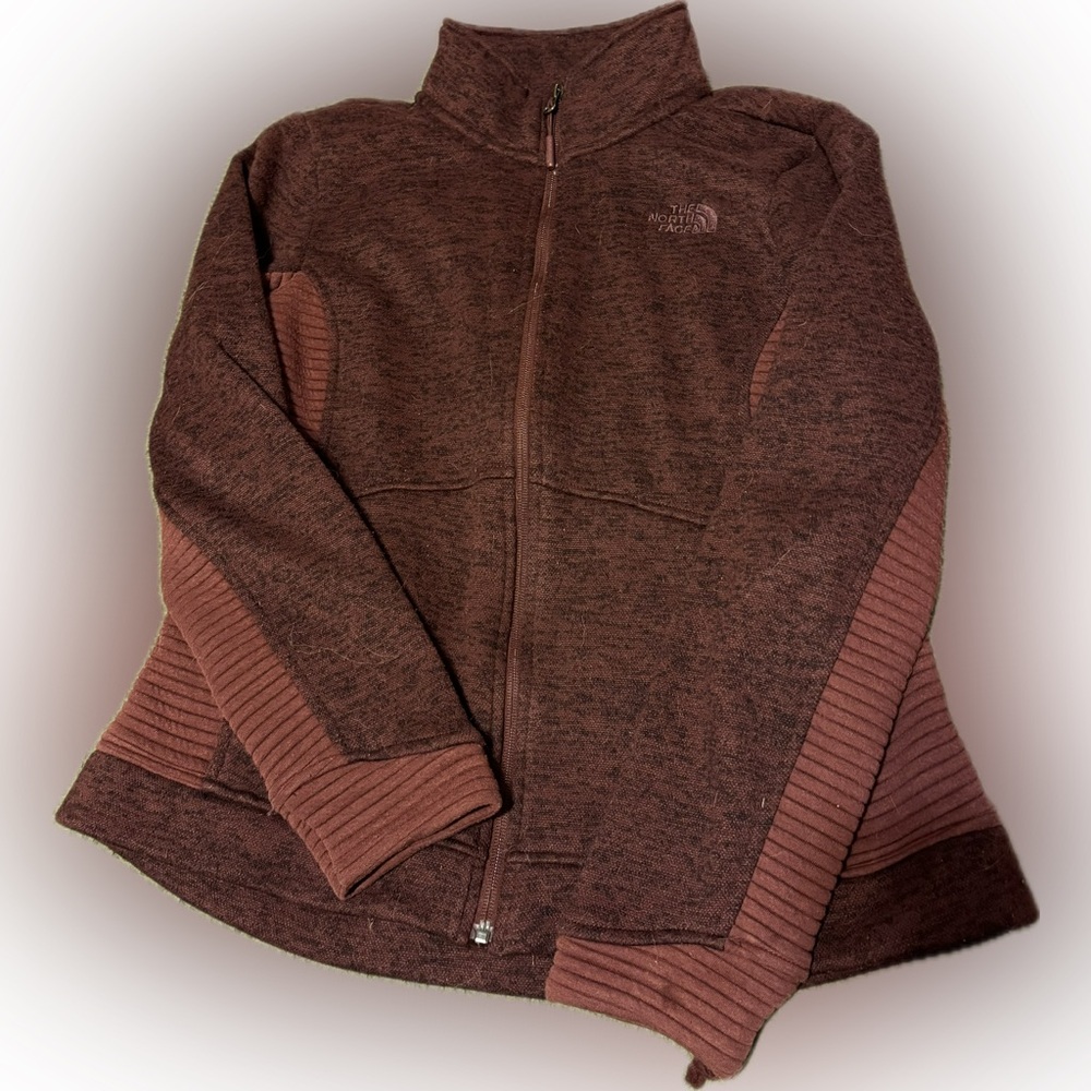 The North Face light zip up jacket.